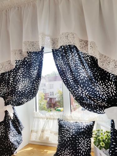 ZESTAW LAMBREKIN UKOS +ZAZDROSTKA KORONKA SHABBY 