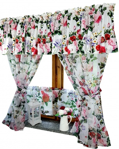 Zakostyl komplet czerwone róże WOAL