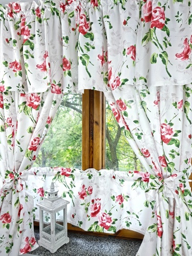 ZAKOSTYL KOMPLET CZERWONE RÓŻE