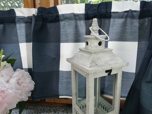 ZAKOSTYL ZASŁONY + ZAZDROSTKA DUŻA KRATKA2