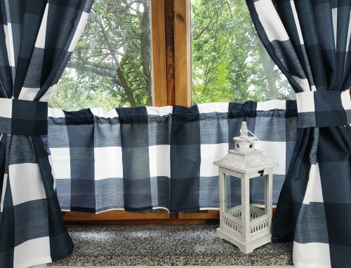 ZAKOSTYL ZASŁONY + ZAZDROSTKA DUŻA KRATKA2