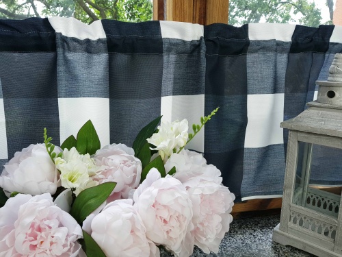 ZAKOSTYL ZASŁONY + ZAZDROSTKA DUŻA KRATKA2