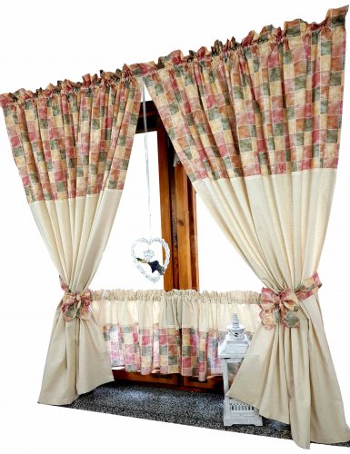 Zakostyl zasłony + zazdrostka klasykVINTAGE SHABBY3