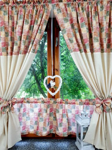 ZAKOSTYL ZASŁONY + ZAZDROSTKA KLASYK VINTAGE SHABBY4