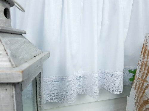 ZAZDROSTKA SHABBY CHIC RÓŻA KORONKA2 40CM 