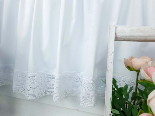 ZAZDROSTKA SHABBY CHIC RÓŻA KORONKA2 40CM 