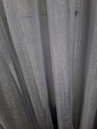  KOMPLET DO KUCHNI ZASŁONY+ZAZDROSTKA SABLE LEN SREBRO