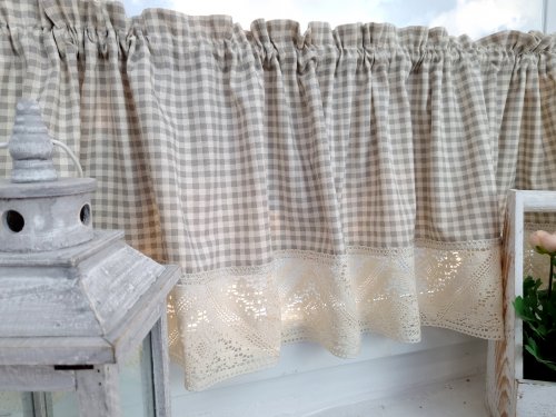 Zakostyl zazdrostka szara krata vintage2