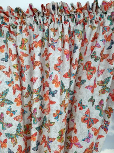 ZAKOSTYL ZASŁONY KREM + ZAZDROSTKA MOTYLE