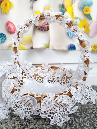 ZAKOSTYL RĄCZKA GIPIROWA NA KOSZYK WIELKANOCNY