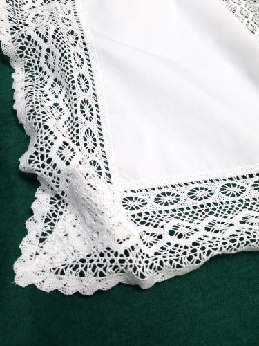 ZESTAW ZASŁON+ZAZDROSTKA KORONKA SHABBY CHIC