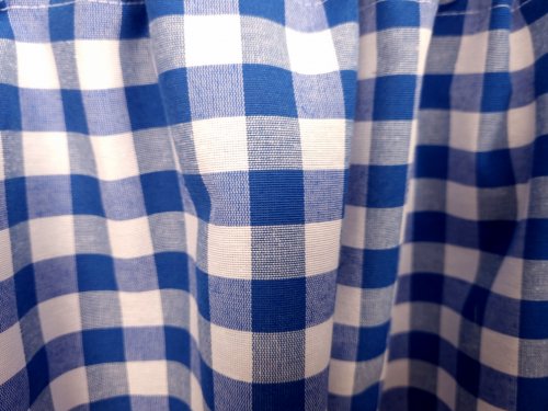 ZAKOSTYL ZAZDROSTKA NIEBIESKA KRATA OBUSTRONNA