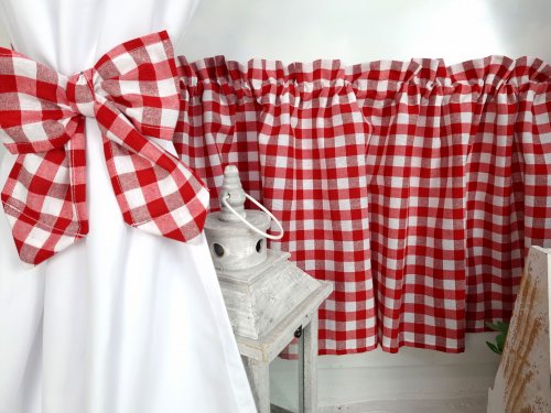 ZAKOSTYL ZAZDROSTKA CZERWONA KRATA OBUSTRONNA