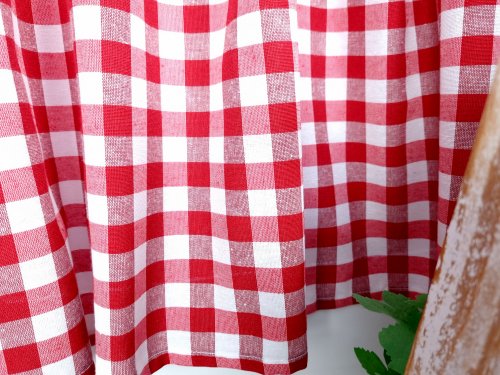 ZAKOSTYL ZAZDROSTKA CZERWONA KRATA OBUSTRONNA