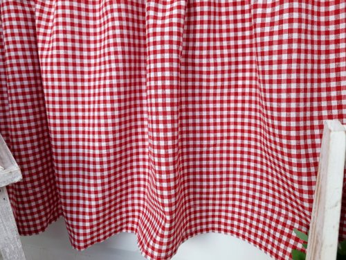 ZAKOSTYL ZAZDROSTKA CZERWONA KRATA OBUSTRONNA