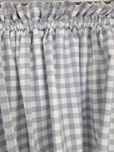 ZAKOSTYL ZASŁONY + ZAZDROSTKA KRATKA OBUSTRONNA