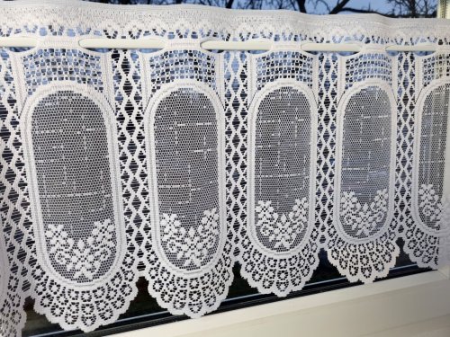 ZAZDROSTKA HAFTY ŻAKARD KORONKA  (cena za 0,50mb)