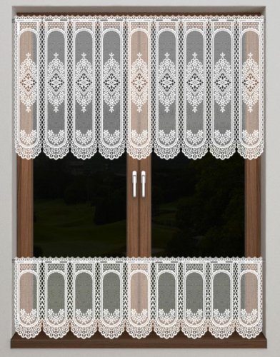 ZAZDROSTKA HAFTY ŻAKARD KORONKA  (cena za 0,50mb)