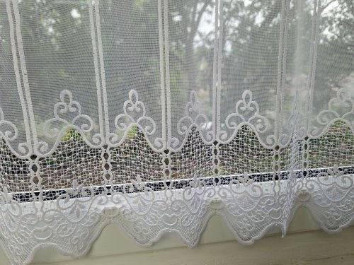 ZAZDROSTKA MARKIZETA HAFT GIPIURA  (cena za 0,50mb)