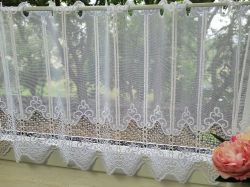 ZAZDROSTKA MARKIZETA HAFT GIPIURA  (cena za 0,50mb)