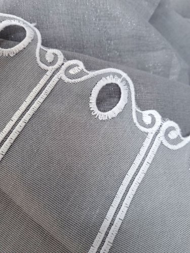 ZAZDROSTKA MARKIZETA HAFT GIPIURA  (cena za 0,50mb)