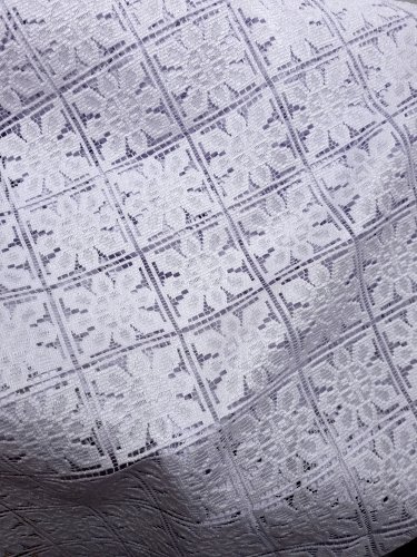 BIEŻNIK OBRUS ŻAKARD JAK KORONKA