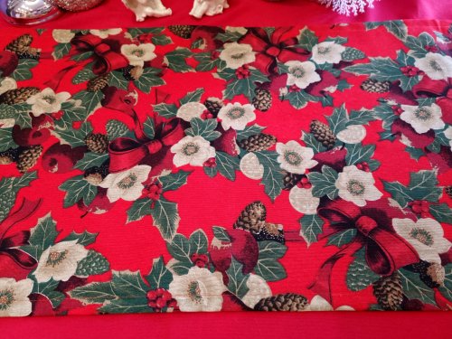 BIEŻNIK OBRUS BOŻE NARODZENIE