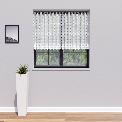 ZAZDROSTKA GIPIURA HAFT KLASYK RÓŻE  (cena za 0,50mb)