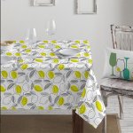 BIEŻNIK OBRUS NOWOCZESNY CYTRYNA KOLOR