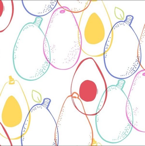 Bieżnik obrus nowoczesny awokado