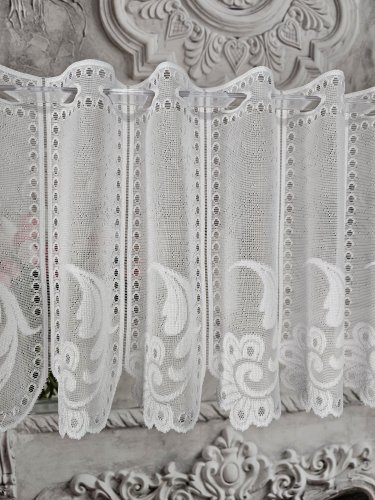 ZAZDROSTKA HAFTY ŻAKARD ADEL  (cena za 0,50mb)