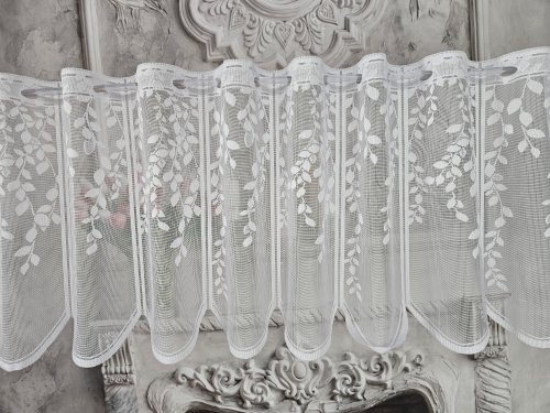 ZAZDROSTKA HAFTY ŻAKARD HOME 40CM, 75CM  (cena za 0,50mb)