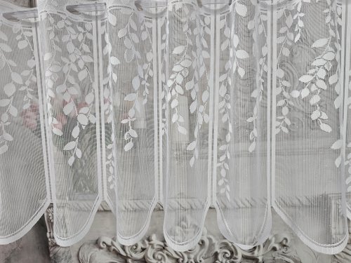 ZAZDROSTKA HAFTY ŻAKARD HOME 40CM, 75CM  (cena za 0,50mb)