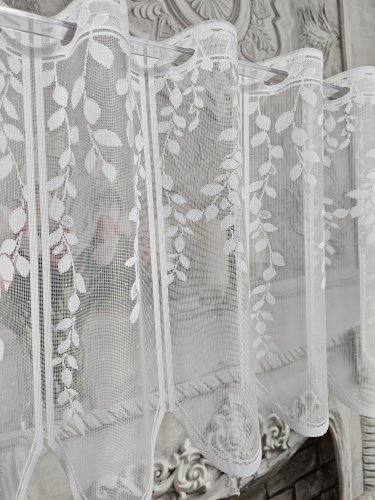 ZAZDROSTKA HAFTY ŻAKARD HOME 40CM, 75CM  (cena za 0,50mb)