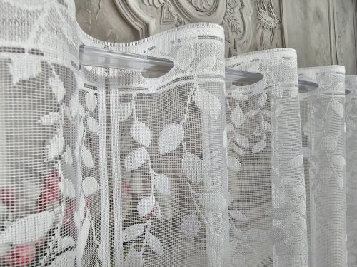 ZAZDROSTKA HAFTY ŻAKARD HOME 40CM, 75CM  (cena za 0,50mb)