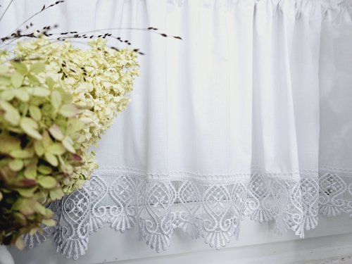 ZAZDROSTKA SHABBY CHIC BIAŁA GIPIURKA 40CM 