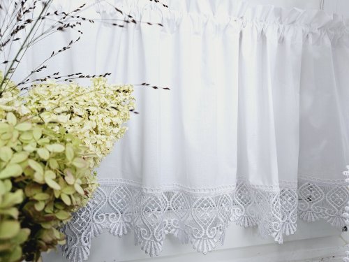 ZAZDROSTKA SHABBY CHIC BIAŁA GIPIURKA 40CM 