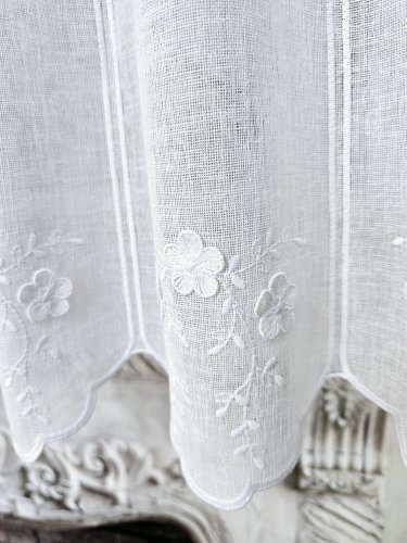 ZAZDROSTKA BATYST HAFT MILUNIA 17CM, 40CM, 60CM   (cena za 0,50mb)