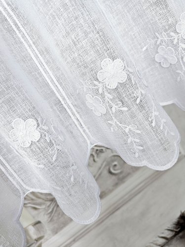 ZAZDROSTKA BATYST HAFT MILUNIA 17CM, 40CM, 60CM   (cena za 0,50mb)