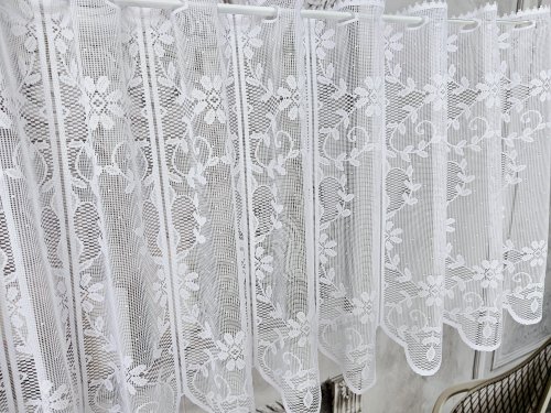 ZAZDROSTKA HAFTY ŻAKARD SHABBY 50CM, 70CM  (cena za 0,50mb)