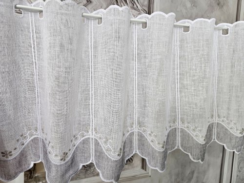 ZAZDROSTKA HAFTY  PANEL SHABBYCHIC  (cena za 0,50mb)