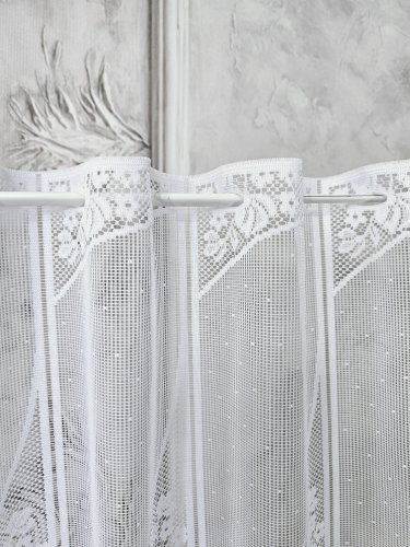 ZAZDROSTKA ŻAKARD PANEL  KWIAT  (cena za 0,50mb)