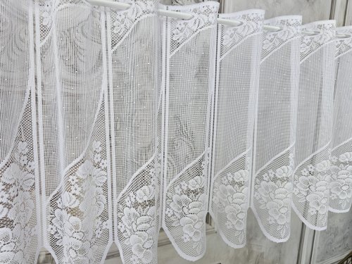 ZAZDROSTKA ŻAKARD PANEL  KWIAT  (cena za 0,50mb)