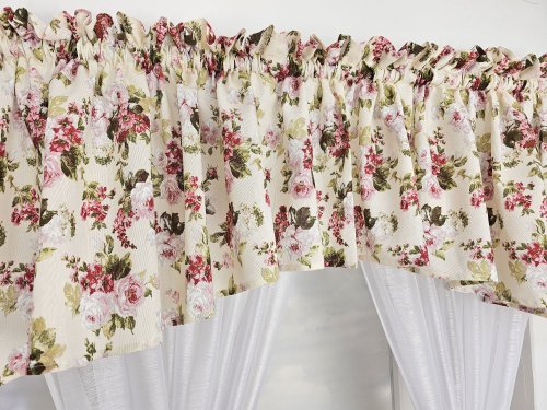 ZESTAW LAMBREKIN + ZAZDROSTKA SHABBY CHIC ROSES