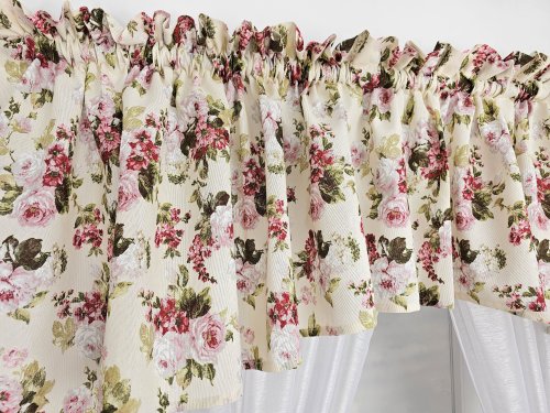 ZESTAW LAMBREKIN + ZAZDROSTKA SHABBY CHIC ROSES