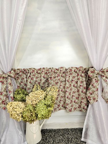 ZAKOSTYL ZASŁONY + ZAZDROSTKA RÓŻYCZKI