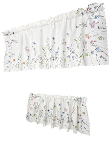 Zestaw lambrekin + zazdrostka kwiatuszki