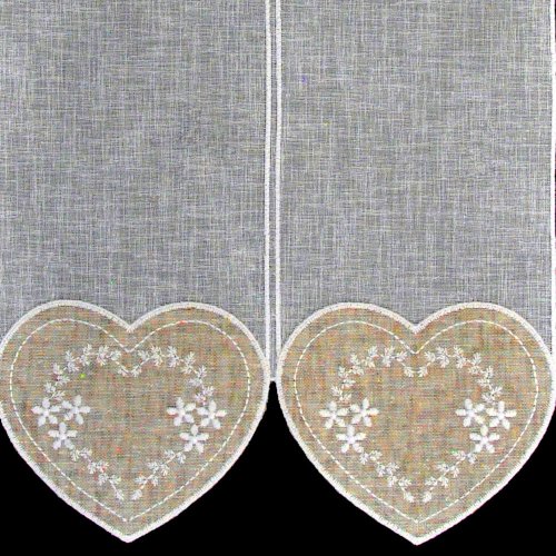 ZAZDROSTKA PANEL HAFT VINTAGE SERCA BEŻ 40CM/60CM  (cena za 0,50mb)