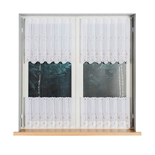 ZAZDROSTKA NATURAL HAFT BRĄZ 140cm szer/60cm wysokości (ostatnia sztuka)