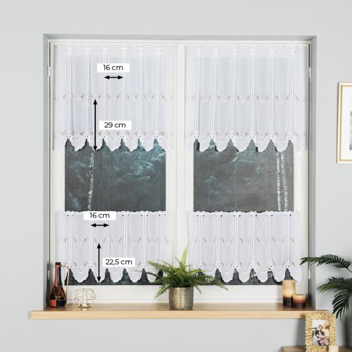 ZAZDROSTKA PANEL NATURAL HAFT VINTAGE 40CM/60CM  (cena za 0,50mb)